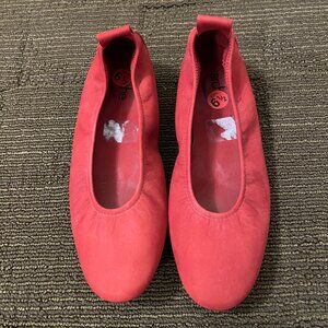 Arche ballerinas in red suede